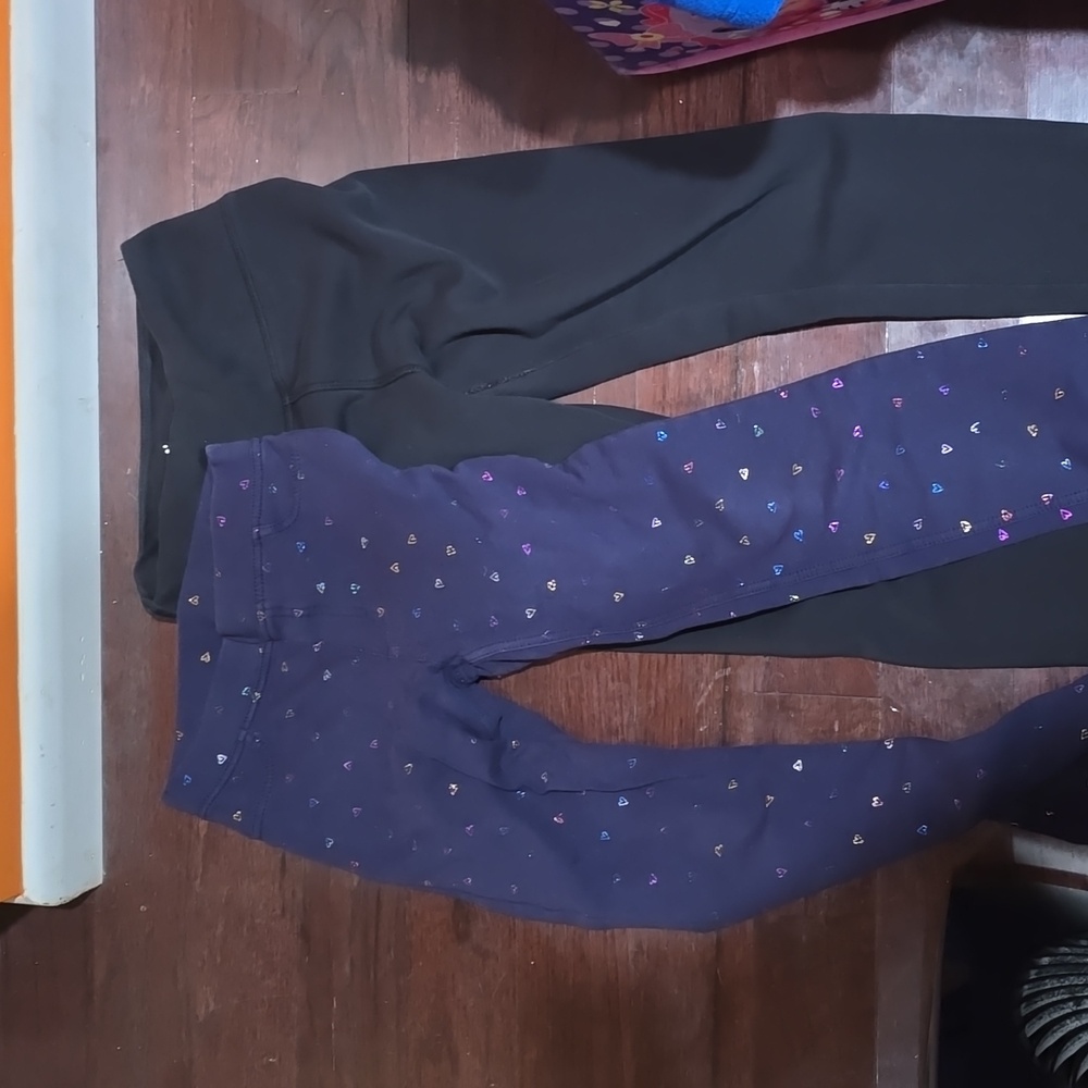 Girl's Size 10 fleece lined pants/leggings